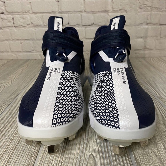 Nike Force Zoom Trout 7 Metal Baseball Cleats Men’s 11.5 College Navy CI3134-403 - Picture 4 of 9